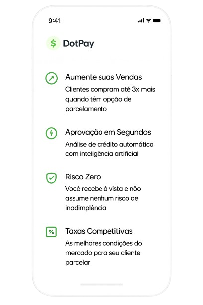 App DotPay - Financiamento