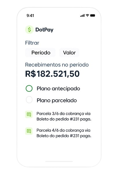 Dashboard DotPay Mobile